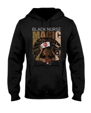 Black nurse magic Hooded Sweatshirt tile