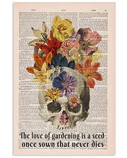 The love of gardening 11x17 Poster front