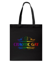 Chaotic gay Tote Bag tile