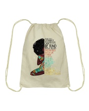 I pinky promise I will Drawstring Bag tile