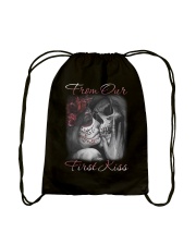 From our first kiss Drawstring Bag tile