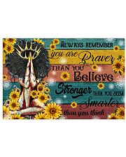 Always remember you are 17x11 Poster front
