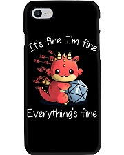 It's fine I'm fine Phone Case tile