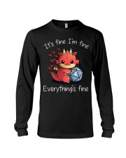 It's fine I'm fine Long Sleeve Tee tile