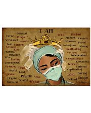 I am 17x11 Poster front
