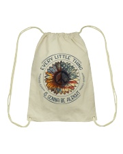 Every little thing is gonna be alright Drawstring Bag tile