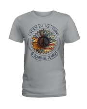 Every little thing is gonna be alright Ladies T-Shirt tile