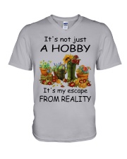 It's not a hobby V-Neck T-Shirt tile