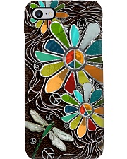 Hippie soul leather pattern print Phone Case i-phone-8-case