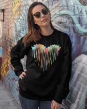 Bartender heart Crewneck Sweatshirt lifestyle-unisex-sweatshirt-front-3