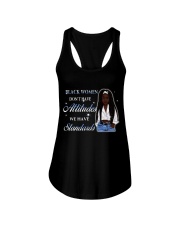 Black women don't have attitudes Ladies Flowy Tank tile