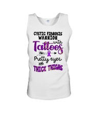 Cystic fibrosis warrior Unisex Tank tile