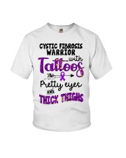 Cystic fibrosis warrior Youth T-Shirt tile