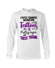 Cystic fibrosis warrior Long Sleeve Tee tile