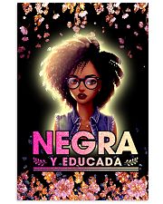 Negra y Educada 11x17 Poster front