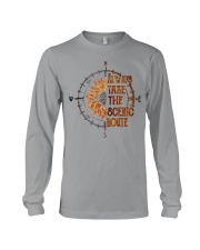 Always take the scenic route Long Sleeve Tee tile