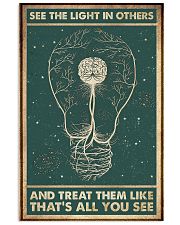 See the light in others 11x17 Poster front