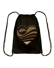 Brown sugar Drawstring Bag tile