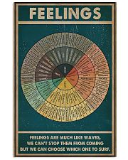 Feelings are much like waves 11x17 Poster front