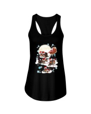 Trashing through the snow Ladies Flowy Tank tile