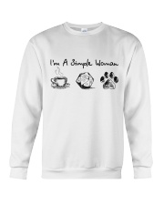 I'm a simple woman Crewneck Sweatshirt tile