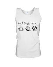 I'm a simple woman Unisex Tank tile