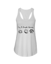 I'm a simple woman Ladies Flowy Tank tile
