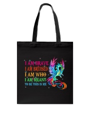 I am brave Tote Bag tile