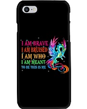 I am brave Phone Case tile