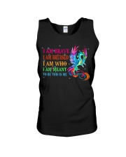 I am brave Unisex Tank tile