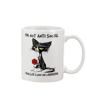 I'm not anti social Mug tile
