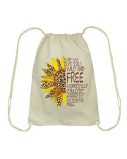 She was life itself Drawstring Bag tile