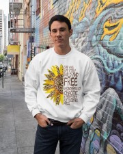 She was life itself Crewneck Sweatshirt lifestyle-unisex-sweatshirt-front-2