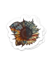 Sunflower sticker Sticker - 4 pack (Vertical) front