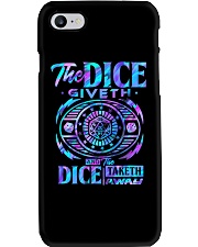 The dice giveth Phone Case tile