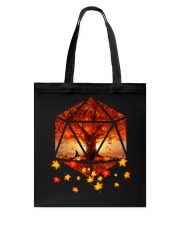 Fall dice Tote Bag tile