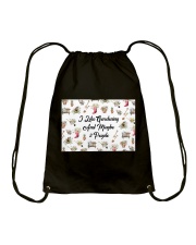 I like gardening Drawstring Bag tile