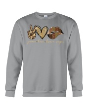 Peace love brown sugar Crewneck Sweatshirt tile