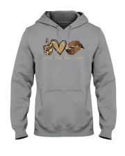 Peace love brown sugar Hooded Sweatshirt tile