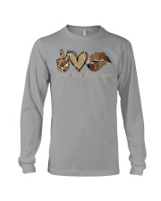 Peace love brown sugar Long Sleeve Tee tile