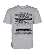 Spoiled Husband V-Neck T-Shirt thumbnail