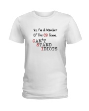 The Csi Team Ladies T-Shirt thumbnail