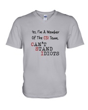 The Csi Team V-Neck T-Shirt thumbnail