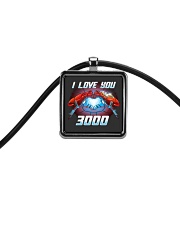 I love you 3000 Cord Rectangle Necklace thumbnail
