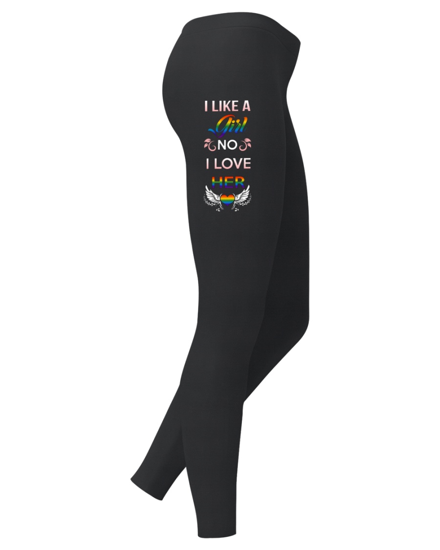 I LOVE HER Ladies Leggings