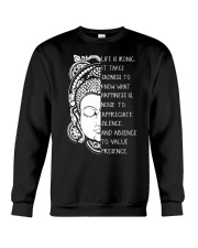 Life In Ironic Crewneck Sweatshirt thumbnail