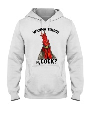 Funny Chicken T-shirt For A Happy New Day Hooded Sweatshirt thumbnail