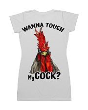 Funny Chicken T-shirt For A Happy New Day All-Over Dress tile