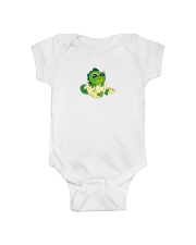 Dino Character baby Onesie front