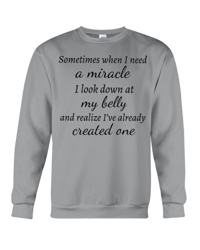 A miracle Crewneck Sweatshirt